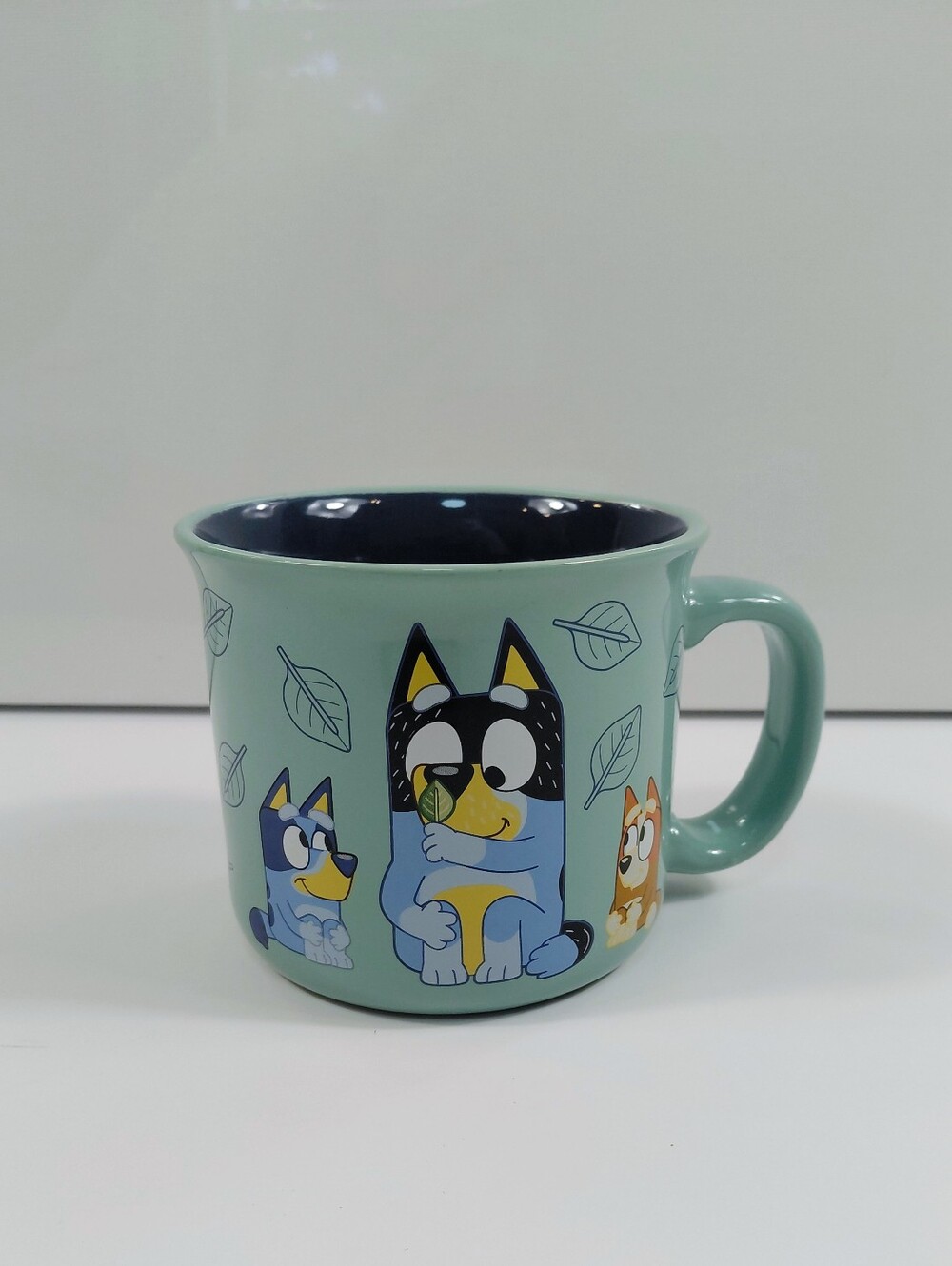 Zak Designs Bluey 16oz Camper Ceramic Mug Mint Bandit Big Fella Fathers Day Cup